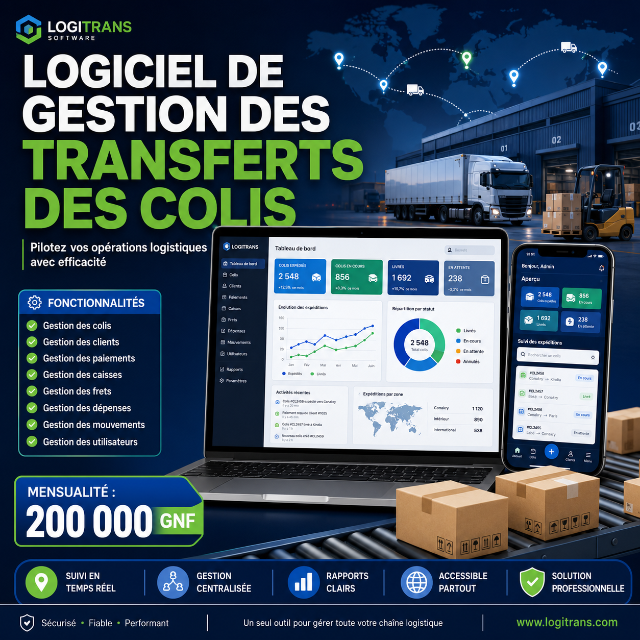 Gestion des colis